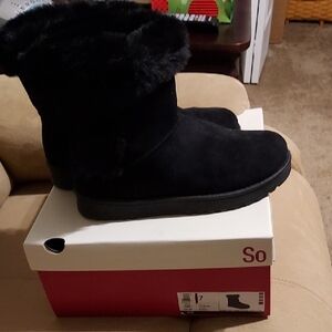 SO Women's Black Winter Boots